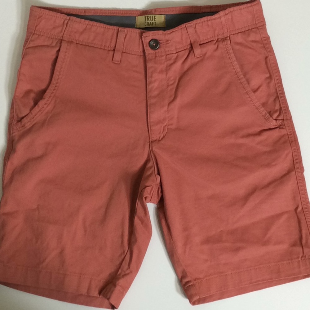 True Craft Men’s Shorts w/Front & Back Pockets